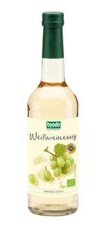 BYODO Bio Weissweinessig 0,5 Liter 6% Säure
